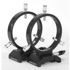 Losmandy 108mm I.D. Guide Scope Ring Set with 3 Point Adjustment for D/V Series Plates - DVR108