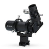Apertura 10x50 Right Angle Finder Scope with Illuminated Reticle Eyepiece - Black - 50RAF-B