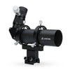 Apertura 10x50 Right Angle Finder Scope with Illuminated Reticle Eyepiece - Black - 50RAF-B