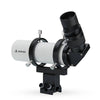 Apertura 10x50 Right Angle Finder Scope with Illuminated Reticle Eyepiece - White - 50RAF-W