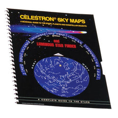 Celestron Sky Maps with Glow-in-the-Dark Star Finder - 93722