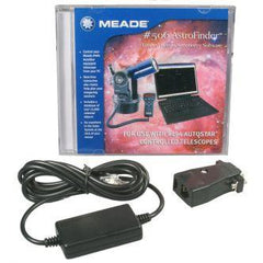 Meade #506 AstroFinder Software and Cable Connector Kit for ETX 70/80AT and DS2000 Series Telescopes - 04513