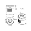 ZWO ASI071MC Pro Mechanical Drawing