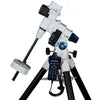 Meade LX85 Equatorial Mount - Side View with AudioStar